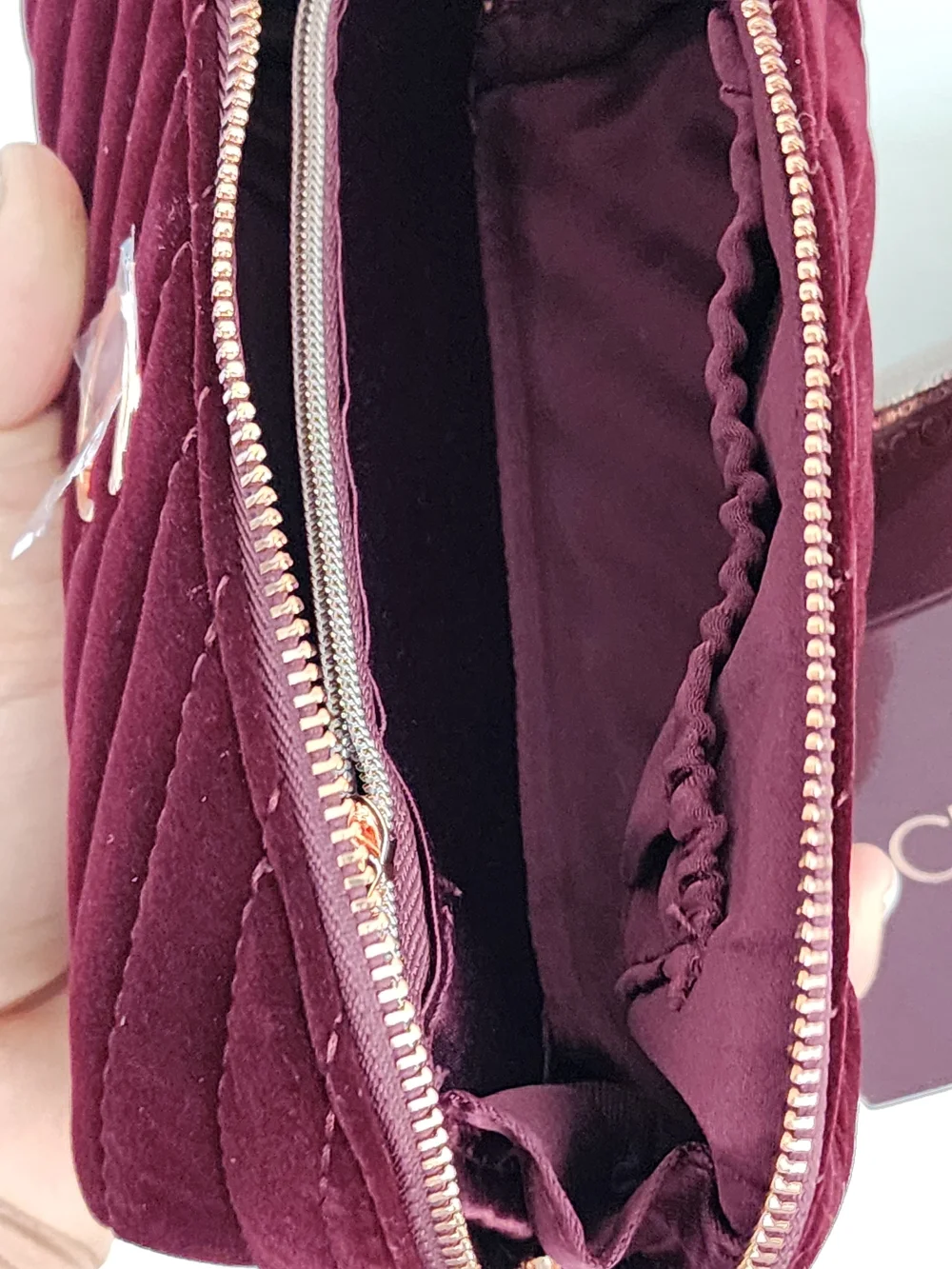 Velvet Cosmetic Pouch